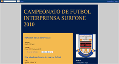 Desktop Screenshot of futbolinterprensa.blogspot.com