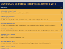 Tablet Screenshot of futbolinterprensa.blogspot.com