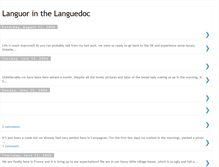 Tablet Screenshot of languorinthelanguedoc.blogspot.com