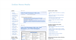 Desktop Screenshot of india-newspapers-magazines.blogspot.com