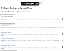 Tablet Screenshot of jamieoliverandbrilliantrecipes.blogspot.com