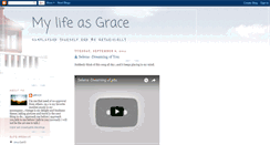 Desktop Screenshot of bythenameofgrace.blogspot.com