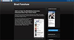 Desktop Screenshot of bradfanshaw.blogspot.com