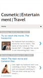 Mobile Screenshot of cosmeticentertainmenttravel.blogspot.com