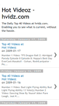 Mobile Screenshot of hvidz.blogspot.com