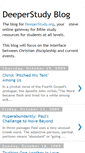 Mobile Screenshot of deeperstudy.blogspot.com