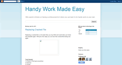 Desktop Screenshot of howtodohandywork.blogspot.com