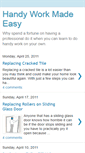Mobile Screenshot of howtodohandywork.blogspot.com