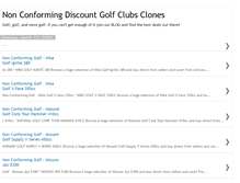 Tablet Screenshot of nonconforminggolf.blogspot.com