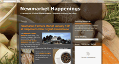 Desktop Screenshot of newmarkethappenings.blogspot.com