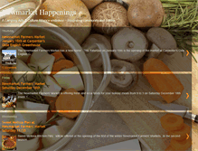Tablet Screenshot of newmarkethappenings.blogspot.com