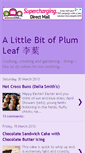 Mobile Screenshot of alittlebitofplumleaf.blogspot.com