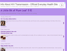 Tablet Screenshot of alittlebitofplumleaf.blogspot.com