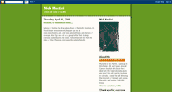 Desktop Screenshot of nmartini.blogspot.com