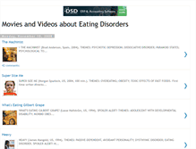 Tablet Screenshot of eating-disorder-videos.blogspot.com