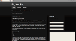 Desktop Screenshot of fit-vs-fat.blogspot.com