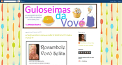 Desktop Screenshot of guloseimasdavovo.blogspot.com