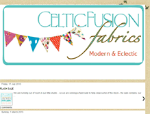Tablet Screenshot of celticfusionfabrics.blogspot.com