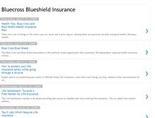 Tablet Screenshot of bluecross-blueshield-insurance.blogspot.com