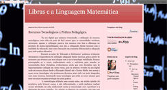 Desktop Screenshot of librasealinguagemmatematica.blogspot.com