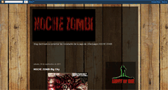 Desktop Screenshot of nochezombi.blogspot.com