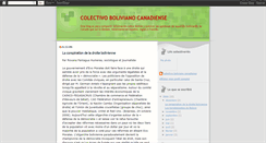 Desktop Screenshot of colectivobolivianocanadiense.blogspot.com