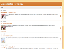 Tablet Screenshot of gracenotes4today.blogspot.com