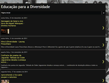 Tablet Screenshot of edu-diversidade.blogspot.com