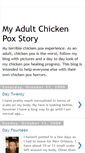 Mobile Screenshot of mychickenpoxstory.blogspot.com