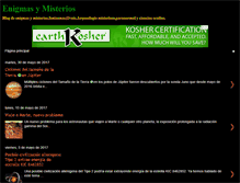 Tablet Screenshot of enigmasmisterio.blogspot.com