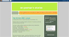 Desktop Screenshot of mr-penman.blogspot.com