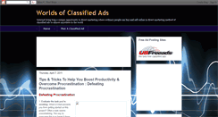 Desktop Screenshot of classified-ads-links.blogspot.com