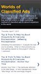 Mobile Screenshot of classified-ads-links.blogspot.com