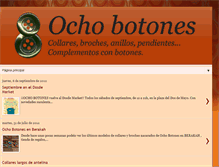 Tablet Screenshot of ochobotones.blogspot.com
