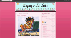 Desktop Screenshot of espacodatati1.blogspot.com