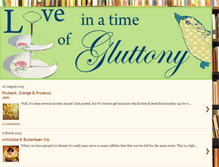 Tablet Screenshot of loveinatimeofgluttony.blogspot.com