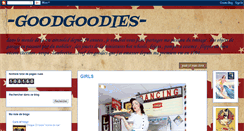 Desktop Screenshot of goodgoodies-goodgoodies.blogspot.com