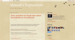 Desktop Screenshot of abinashdiary.blogspot.com