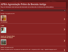 Tablet Screenshot of apba2011.blogspot.com