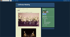 Desktop Screenshot of cafferatawedding.blogspot.com