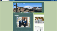 Desktop Screenshot of christiantrek.blogspot.com