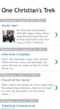 Mobile Screenshot of christiantrek.blogspot.com