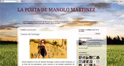 Desktop Screenshot of laportademanolomartinez.blogspot.com