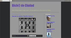 Desktop Screenshot of bichoadeciudad.blogspot.com