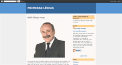 Desktop Screenshot of primeraslineas.blogspot.com