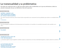 Tablet Screenshot of latransexualidadysuproblematica.blogspot.com