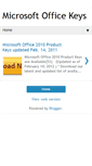 Mobile Screenshot of microsoftkey.blogspot.com