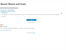 Tablet Screenshot of palestineisraelbarackobama.blogspot.com