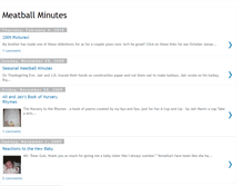 Tablet Screenshot of meatballminutes.blogspot.com