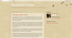 Desktop Screenshot of irrationalfocus.blogspot.com